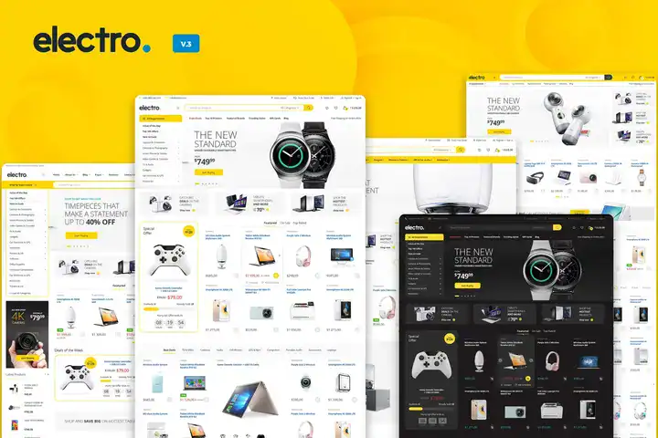 Exemple de portfolio WooCommerce