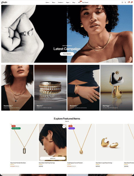 Glozin – Accessories - Thème e-commerce Absolution