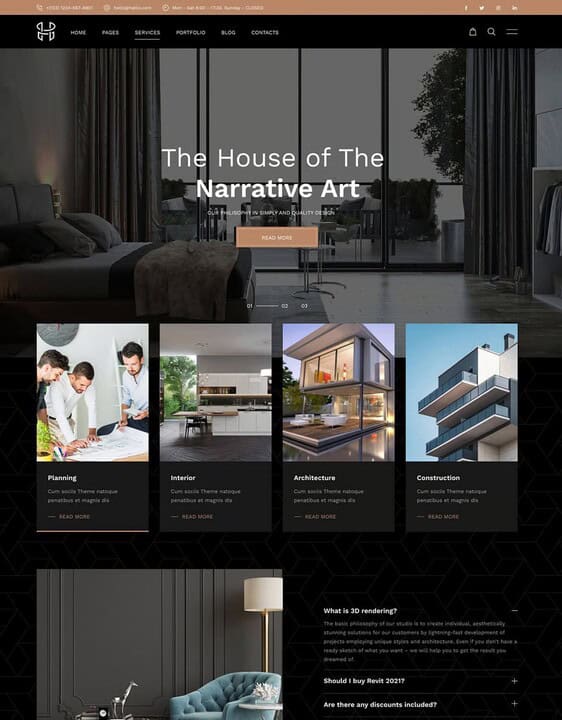 Modern Architecture - Thème e-commerce Absolution