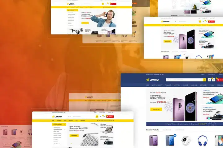 CMS Themes Shopify Joomla Drupal