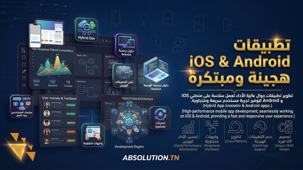 تطبيقات iOS و Android